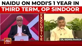 NDA Ally Chandra Babu Naidu Praises PM Modi, Calls Him 'Right Leader At Right Time' | India Today