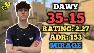 CS2 POV | DAWY (35-15) FACEIT RANKED (MIRAGE) | VOICE COMMS