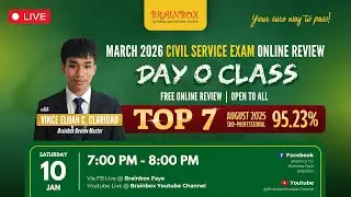 Brainbox Online Civil Service Review | Day 0 - January 10, 2026