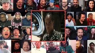AVENGERS DOOMSDAY TEASER TRAILER 4 black panther reaction Reaction Mashup Mashcine.Reacts 