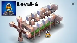 Mekorama Walkthrough | Level 6 Solution | Level Name -Spin Out