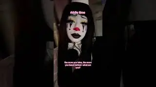 riddle me this - cute clown makeup tutorial coming soon! #clowncore #clowngirl #clown