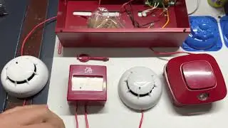 Conexiones de panel Smartline de INIM, Zonas (detectóres y Estaciones Manuales ) y sirenas 🚨