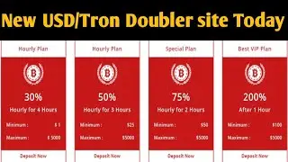 New USD Doubler website// New Hourly paid Doubler site Today// Tron Doubler site 2022// 200% 1 Hour/