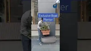 latest Trending Planter Boat | Resha Planter #pots #planter #homedecor #gadening