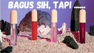 UJI PEMAKAIAN! Review Secondate Gel Lip Gloss