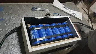Super capacitor 300A, testando...