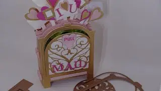 Spellbinders January 2021 APG Die: Mini 3D Vignette Valentine's Mailbox Review & Full Tutorial!