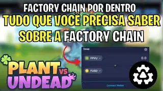 FACTORY CHAIN POR DENTRO DESSA PLATAFORMA DO PLANT VS UNDEAD SURREAL