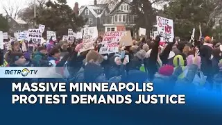 Thousands March in Minneapolis Protesting ICE Shooting