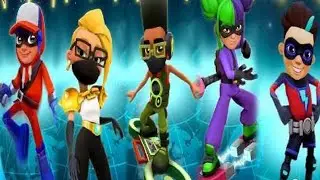 Subway Surfers Super Jake vs Super Tricky vs Super Fresh vs Super Yutani vs Super Fernando Gameplay