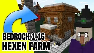 Hexenfarm Minecraft | super einfach und schnell gebaut in 5 Minuten