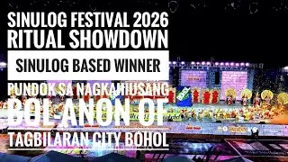 Sinulog Festival 2026 Ritual Showdown Sinulog Based  Winner - Pundok sa Nagkahiusang Bol-anon