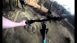 Mountain Biking near Osan AB. Korea