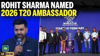Рохит Шарма объявлен послом бренда ICC на чемпионате мира по крикету T20 2026 года | Подтверждено...