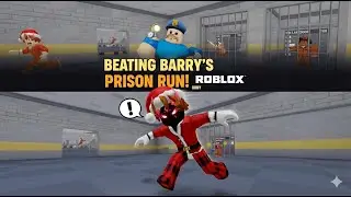 BEATING BARRY'S PRISON RUN ON ROBLOX