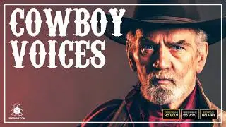 Wild West Cowboy Voice Overs | Game Character Words, Phrases & Shouts | Royalty-Free