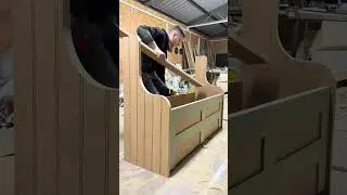 ✨Part 1 ✨Start to mid way on our latest storage benches#storage #woodwork #furniture #bespokejoinery
