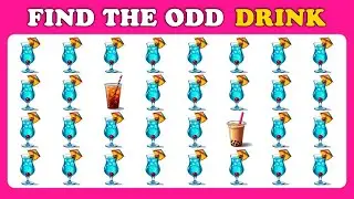 Find the ODD Emoji Out &ndash; Fizzy Drinks Edition 🥤🍹 | Can You Spot the Odd Soda? | Squizzer