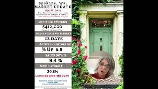 Market Stats  BethAnn  June #realestate #realtor #bethanninspokane #spokanerealestate