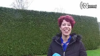 Jenette van Figaro Haarmode verrast door personeel