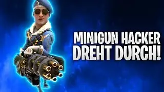 MINIGUN HACKER DREHT DURCH! 🤯 | Fortnite: Battle Royale