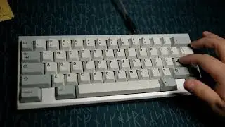 JJW Derivative | Cherry MX Blacks on PP | Sound test