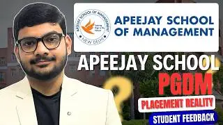 Apeejay School of Management PGDM Full Review 2026 | Fees, Placements, ROI | Dwarka