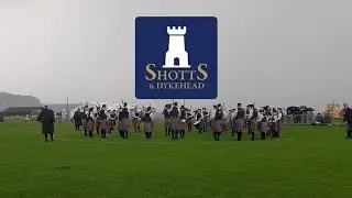 Shotts and Dykehead Caledonia's Grade 1 Medley at Gourock Highland Games (Rain and Thunder)