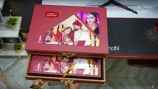 Wedding Album Photobook with Acrylic Cover & Drawer Box | Album Designing & Printing Available