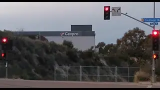 Old Traffic Lights At A Dead End Abandoned Road (Clairemont Mesa Blvd & Murphy Canyon Rd)