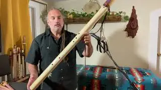 Contra Bass E, One And Done! An amazing Native American style flute!