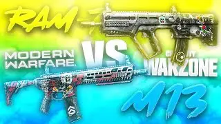 M13 vs RAM-7 &iquest;Cual UTILIZAR? &iquest;Cual es MEJOR FUSIL de ASALTO para Jugar COD WARZONE?