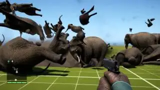 Far Cry 4 Fun - Massive Elephant Explosion
