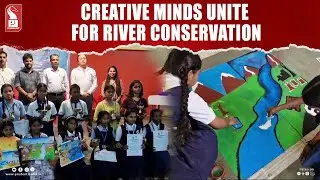 SIDCGL & Antruz Ghudyo Organize Drawing & Rangoli Contest for River Conservation Awareness