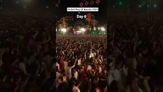 United Way Of Baroda 2025|Garba Day 6|Atul Purohit Garba 2025||Being Barodian||#ytshorts #garba #yt