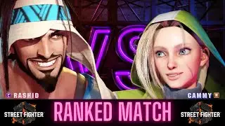 SF6 | RANKED MATCH | RASHID vs CAMMY #cammy #sf6 #streetfighter #streetfighter6 #capcom #rashid