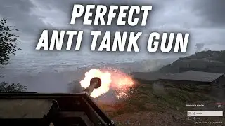 When you find the perfect spot for an anti tank gun - Hell Let Loose