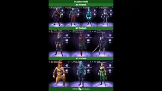 Preparing for the October 2020 Raid! - DC Legends Fight Superheroes