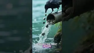 Crow: Bird of Intelligence & Memory,recognize human faces & remember for years? #birdfacts #crow