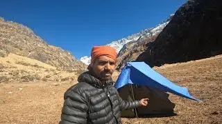 Alone in the Himalayas During Winter| solo camping