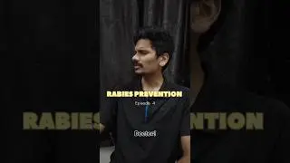 Rabies prevention series - Episode 4.                       #doctor #vaccine #rabies #health