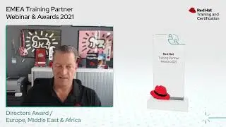 EDU Trainings vítězem ceny Red Hat Directors award 2021 EMEA