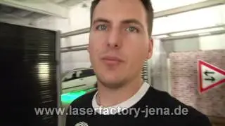 Lasergame Berlin besucht die Laserfactory in Jena