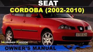 SEAT CORDOBA (2002-2010) Owner's User Manual - English - PDF Download