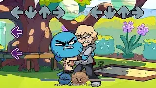 FNF NEW 67 KID meme REMIX vs The Amazing World of Gumball Sings Can Can  (FNF Everyone Sings)