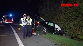 2019 10 23 Everswinkel PKW im Graben NWM TV