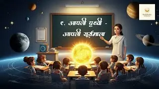 Our Earth Our Solar System | धडा १ : आपली पृथ्वी &ndash; आपली सूर्यमाला | 5th Std EVS Marathi Medium