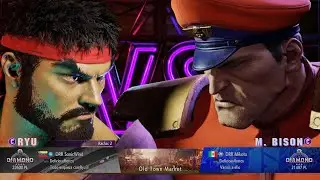 Street Fighter 6 ¤ Ryu vs Bison casual match