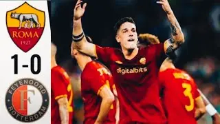 AS Roma vs Feyenoord | Conference League final 2021-2022 | highlight 🏆